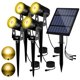 thumbnail image 1 of Luz LED Solar de 3000K/RGB, foco Solar para exteriores, luz Solar para jardín, luz de pared impermeable IP65 para exteriores, 1 of 5