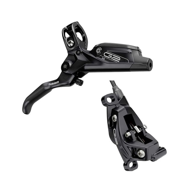 SRAM , G2 RS A2, Frein à Disque Hydraulique de VTT, Arrière, Montage sur Poteau, Disque : Non Inclus, Noir