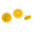 thumbnail image 4 of Carrete Bobinadora de Línea de Silicona Zulema Portátil Ligero Accesorio Pesca Amarillo Línea de pesca Winding, 4 of 6