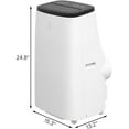 thumbnail image 2 of 14,000 BTU 3-In-1 Portable Air Conditioner for 800 Sq.Ft, Cooling/Dehumidifier/Fan w/ Remote, 2 of 9
