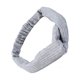 thumbnail image 5 of Diademas para mujer Sonducket diademas elásticas de punto deportivas turbante bandanas bandas para el cabello accesorios envolventes 2Conjunto Gris claro, 5 of 6