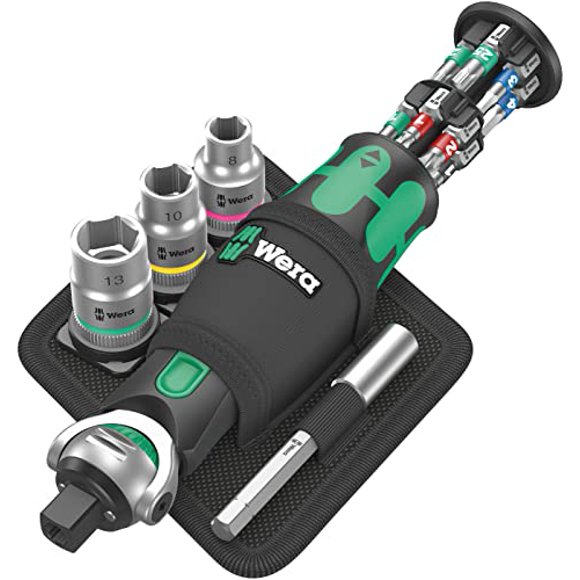 WERA - Wera 05004281001 ratchet wrench 18 pc(s) Black, Green