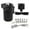 Black with Filter, variant on S SERENABLE Reservoir Tank Engine Breather Kit Black with
