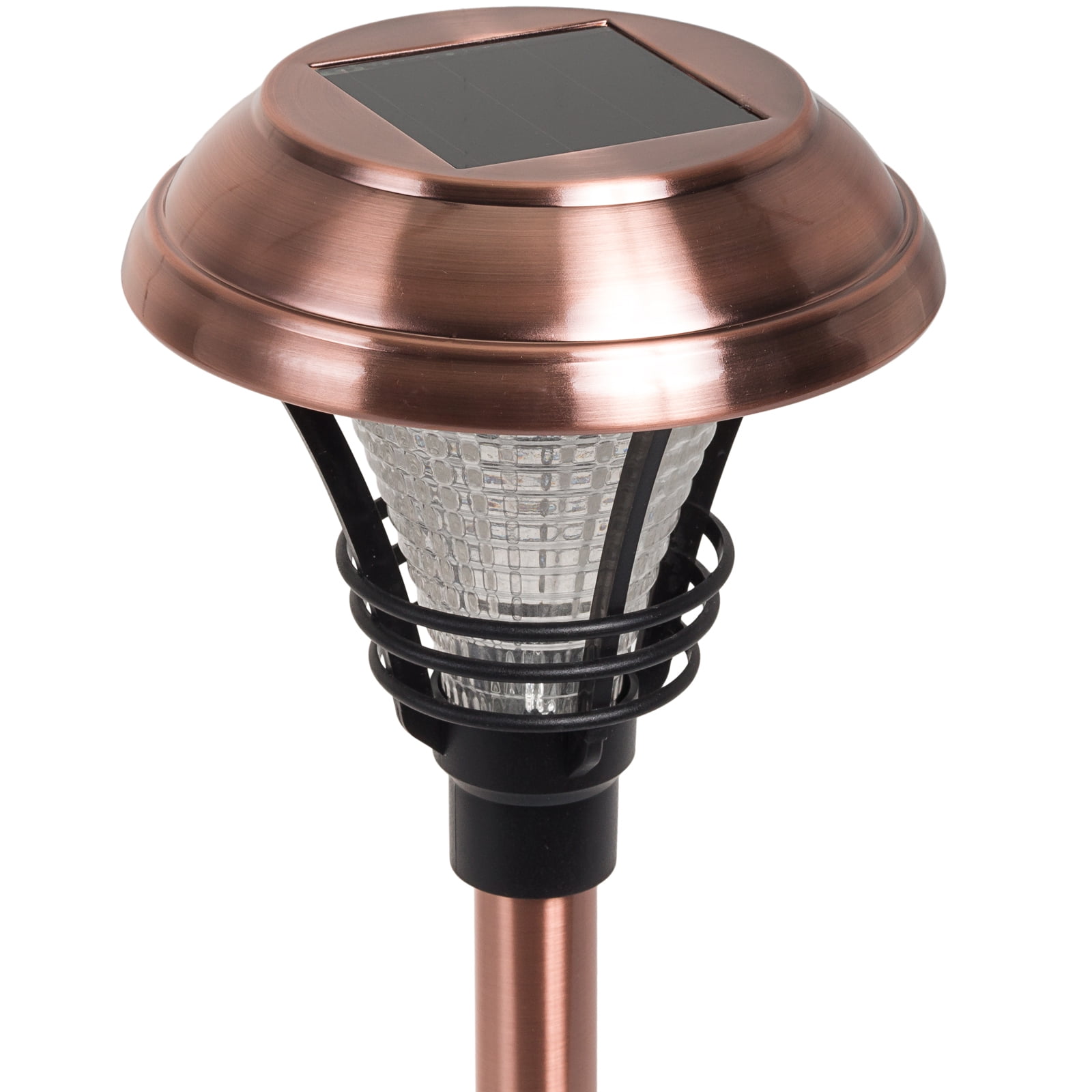 Westinghouse Kenbury Led Outdoor Garden Solar Path Lights Copper 6 Westinghouse Kenbury Led Outdoor Garden Solar Path Lights Copper 6 Pack Com
