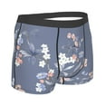 thumbnail image 3 of Balery Watercolor Flowers Butterfly Men's Boxer Briefs, Soft and Breathable Cotton Underwear with nylon Waistband-X-Large, 3 of 9