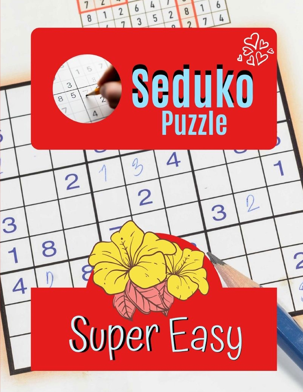 Seduko Puzzle Super Easy Begining suduku pocket soduko books, Hard to