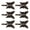 Green bronze, variant on 6PCS Butterfly Themed Wall Hooks Elegant Metal Wall Mounted Hangers for Bedroom and Entryway Decoration