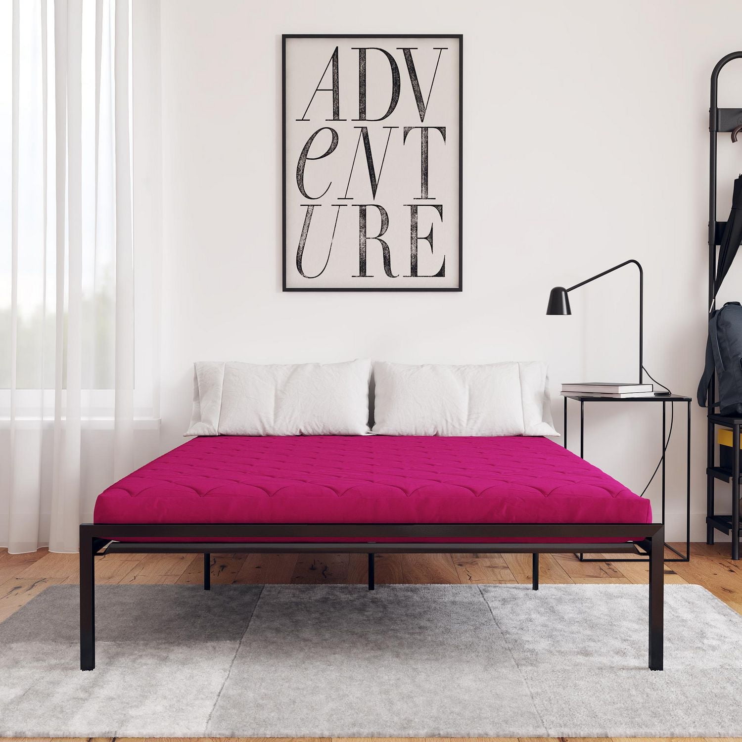 DHP Value 6" Polyester Filled Quilted Top Bunk Bed Mattress