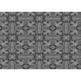 thumbnail image 1 of Ahgly Company Indoor Rectangle Patterned Black Cow Black Area Rugs, 5' x 8', 1 of 6