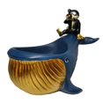thumbnail image 2 of Bandeja de almacenamiento de cabecera de escultura de resina, caja de joyas de monedas de reloj de joyería, pieza central de decoración para hogar Whale_B Macarena bandeja de almacenamiento de llaves de escritorio, 2 of 4
