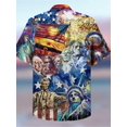 thumbnail image 3 of 250th Anniversary USA Shirt 4th of July T-Shirt American Flag 1776-2026 Short Sleeve, 3 of 7