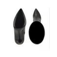 thumbnail image 3 of NINE WEST Womens Black Over The Knee Stretch Tacy Pointed Toe Stiletto Zip-Up Dress Boots 7 M, 3 of 3