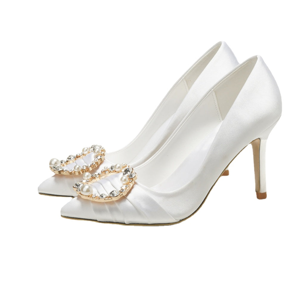 Large size bridal shoes Outlet