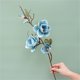 thumbnail image 3 of Gwong Decoración hogareña Flor artificial encantadora táctil real tela 3 cabezas fábula magnolia flores para sala de estar Gwong 21078143, 3 of 6