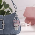 thumbnail image 2 of My Melody Pavé Keychain Bag Charm – Officially Licensed Sanrio, 2 of 8
