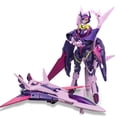 thumbnail image 2 of JIAQI-Figuras de acción de plástico ABS para niños, juguetes de transFormación de 19CM, Robot, coche, modelo de avión, gran oFerta, 2 of 4