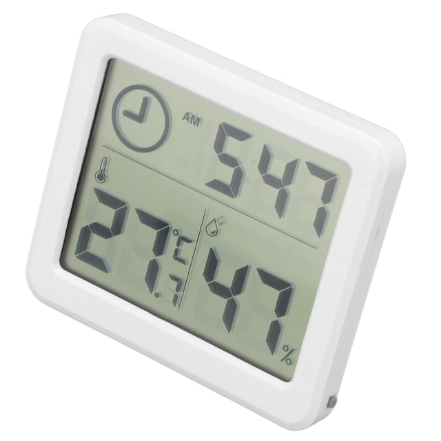 Temperature Humidity Tester,Digital Thermometer Hygrometer High Temperature Humidity Recorder Digital Thermometer Hygrometer Smart Functionality