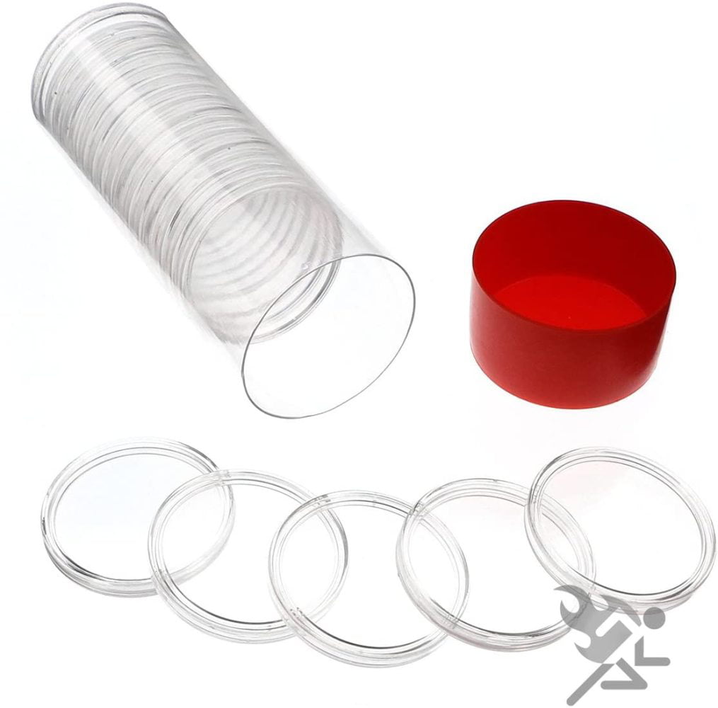Coin Capsule Storage Tubes for Model A Air-Tites #RED7800
