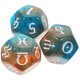 thumbnail image 1 of FELTECHELECTR Juego de 3 dados poliédricos de acrílico de colores, 1 of 6