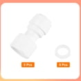 thumbnail image 3 of Uxcell Paquete de 5 Conectores Rápidos Rectos NPT Hembra de 3/8 Pulgada a Tubo OD de 3/8 Pulgada, 3 of 7