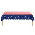 thumbnail image 4 of Memorial Day Patriotic Tablecloth – Waterproof American Flag Table Cloth 54x108 Inch for 4th of July., 4 of 5
