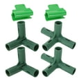 thumbnail image 1 of unbranded 1Jgo Adaptador Para Invernadero Conector De Plástico De Y Cuatro Vías Para Jardinería, 1 of 7