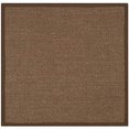 thumbnail image 3 of Safavieh Natural Fiber Brown Area Rug - Square 4', 3 of 4