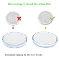 thumbnail image 3 of Filtro de repuesto para fuente de agua Cat WellToBe, paquete de 6, 3 of 5