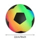 thumbnail image 4 of Advancent Pelota de playa de colores para niños y adultos, juguete deportivo para exteriores, juguetes de fútbol inflables de PVC grueso, juguetes de Ropa Deportiva, Zapatos Advancent OD012671-00, 4 of 6