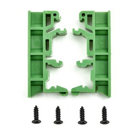 

1 set DRG-01 PCB DIN 35 Rail Adapter Circuit Board Mounting Bracket Mount Holder