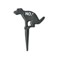 thumbnail image 1 of 1PC Yard Sign Iron Dog Shaped Decorated Inserted Sign Grass Garden Yard Decoration, 1 of 9