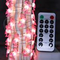 thumbnail image 2 of Pink Flamingo String Lights, USB & Battery Operated Cute Night Lights with Remote, 6.6 FT 30LEDs Animal Theme Fairy Lights for Home Wedding Birthday Xmas Theme Party Decor(Warm White), 2 of 6