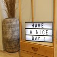 thumbnail image 2 of LED light box, A4 LED light box powered by USB, battery and decorative LED lighting, cool white LED, 2 of 5