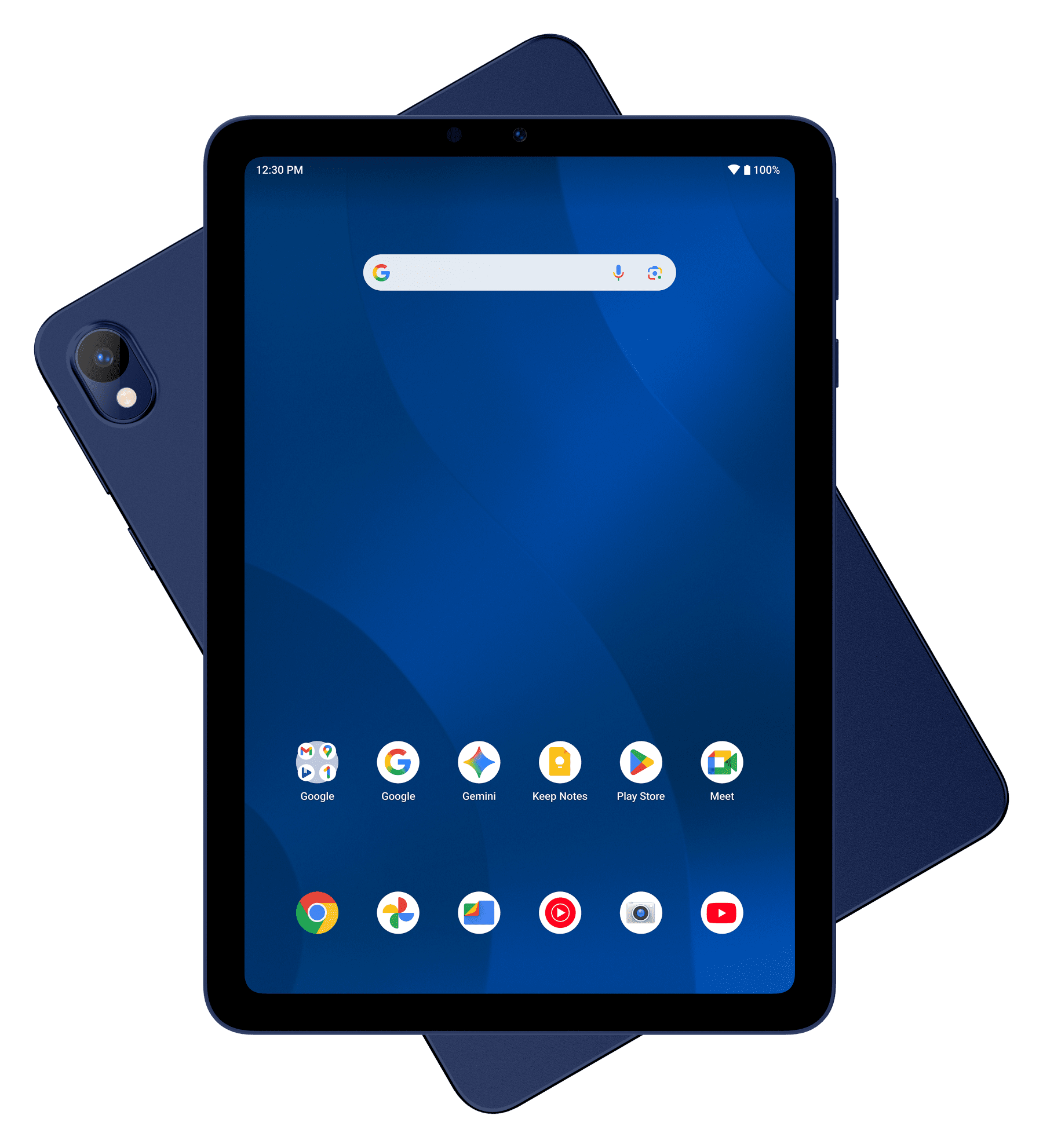 onn 8.1" Core Tablet, 64 GB, Android 16, Blue (2026 Model)