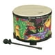 Photo 1 of Kids Percussion Floor Tom Drum Comfort Sound Technology, Rain Forest, 10"