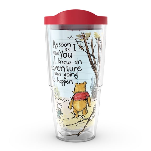 Tervis Disney - Winnie the Pooh Adventure Made in USA Double Walled  Insulated Tumbler Travel Cup Keeps Drinks Cold & Hot, 24oz, Classic