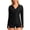 #0174-Black, variant on Women's Lightweight Athletic Jacket Sun Protection Full Zip Long Sleeve Shirts Hiking Outdoor Pockets
