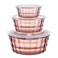 thumbnail image 1 of SIfdSeng Snack Containers with Lids 3 Fruit Box Fruit Containers with Tureen Bowl Clear Container Container Sealed Container Cereal Oatmeal Food Box Pantry Organization Containers, 1 of 9