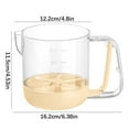 thumbnail image 2 of Qnjujn Multifunctional Egg Mixing Cup - One-Press Whisk with Measuring Scale & Self-Filter - Baking Helper for Kitchen, Café - Easy Clean Laborsaving Design, BPA-Free, 2 of 2