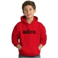 thumbnail image 3 of Grateful Thankful Christian Jesus Youth Hoodie Boy Girl Teen Brisco Brands S, 3 of 6