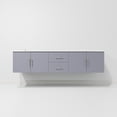 thumbnail image 5 of Geneva 80 in. W x 22 in. D Dark Grey Double Bath Vanity and Cultured Marble Top, 5 of 11