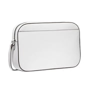 Michael Kors Womens Jet Set Large Saffiano Leather Crossbody Bag (Opticwhitemulti) 35T1STTC9L-085