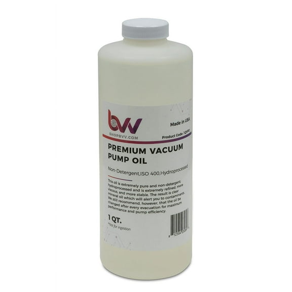 BVV Premium Vacuum Pump Oil size 1 QT