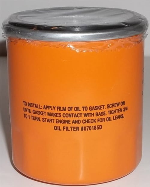 Generac 070185D OEM RV 75mm Guardian Generator Oil Filter Extends