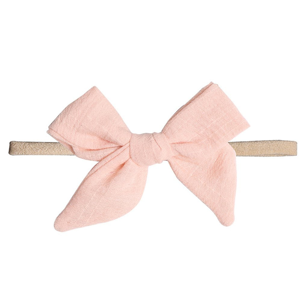 Baby Girl Headband Infant Hair Accessories Cloth Tie Bows Headwear Gift Toddlers 