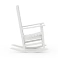 thumbnail image 3 of Better Homes & Gardens Southlake Outdoor Rocking Chair, All-Weather HDPE, Patio Seat, White, 3 of 7