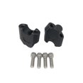 thumbnail image 1 of 2pcs Motorcycle Off-road Sturdy Aluminum For Reliable Performance Making The Riding Process More Comfortable and Black, 1 of 9
