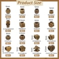 thumbnail image 2 of 96pcs 16 styles Tibetan style European Beads Large Hole Beads Antique Bronze 8~12x5.5~11.4mm Hole: 4.5~6mm, 2 of 6