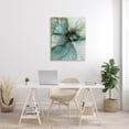 thumbnail image 2 of Modern Flower Petal Botanical Abstract Graphic Art Gallery Wrapped Canvas Print Wall Art, 2 of 7