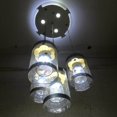 thumbnail image 2 of Iron Table Lamp Shade Modern Standard Lamp Shade Pendant Lampshade Small Lamp Shade Silver #1, 2 of 9